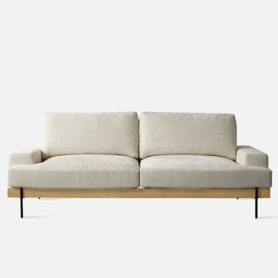 Nadine Frame Sofa, Oak, L180-L238 [SALE]